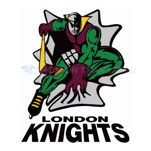 London Knights Iron-on Stickers (Heat Transfers)NO.7340